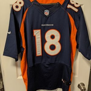 Peyton Manning onfield Denver Broncos